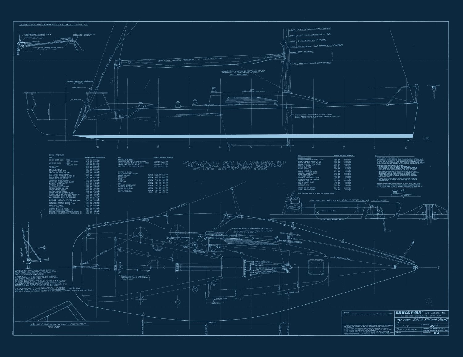 Deck layout Farr #277